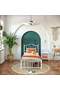 Bella Struttura Letto in Metallo 90x190 ARM138 Bianco