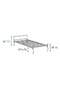 Linda Wire Bed Frame 90x190 ARM127