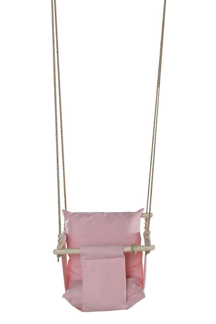 Ruby Pouf Pink Swing