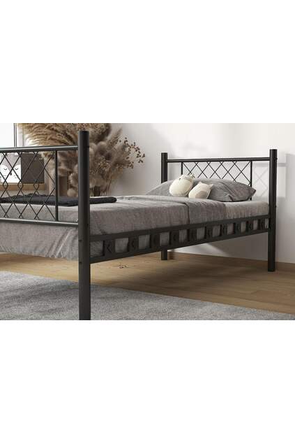 Metis Metallbett 90x190 ARM164 Schwarz