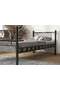 Metis Metallbett 90x190 ARM164 Schwarz