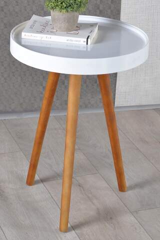 Pollen Side Table White
