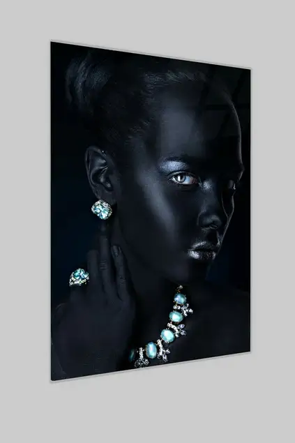 Glow Woman Cam Tablo