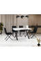 Sun White Table & Mono Chair Set HDR1255