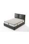 MD Prag 160x200 Çift Kişilik Yatak, Baza, Başlık Seti GM163
