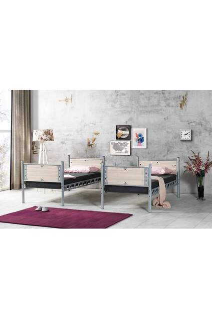 Elegant Bunk Bed 90x190 ARM017 White