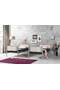 Elegant Bunk Bed 90x190 ARM017 White