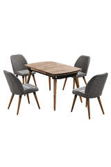 Siena Nussbaum Tisch & Stuhl Set FRL1033