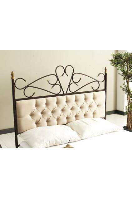 Pedesa Metal Bed Frame 160x200 ARM064 Brown