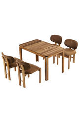Vip Nussbaum Tisch & Stuhl Set FRL1025