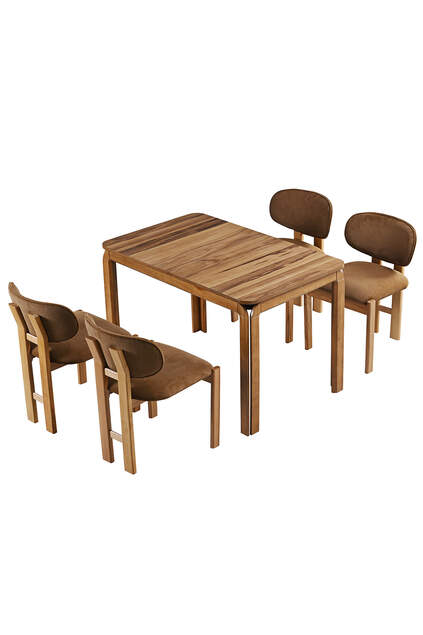 Vip Nussbaum Tisch & Stuhl Set FRL1025