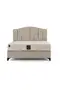 MD Lucas 180x200 Double Bed, Base, Headboard Set GM170