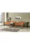 Pearl Bunk Bed 90x200 ARM006 Grey + Walnut