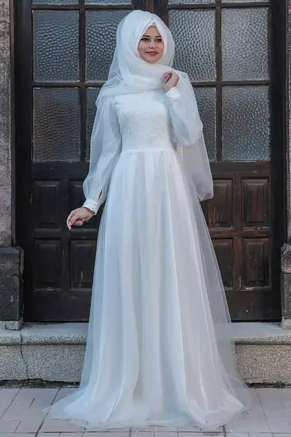 Mohn Abendkleid