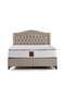 MD Sahara 150x200 Double Bed, Base, Headboard Set GM115