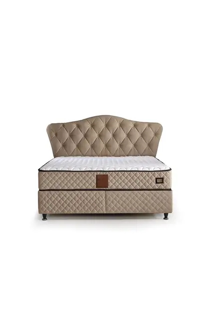 MD Atlas 150x200 Çift Kişilik Yatak, Baza, Başlık Seti GM116