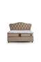 MD Atlas 150x200 Double Bed, Base, Headboard Set GM116