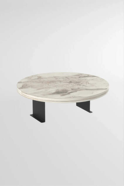 Tavolino decorativo rotondo
