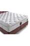MD Truva 150x200 Double Bed, Base, Headboard Set GM111