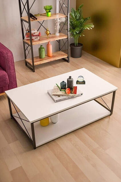 Center Couchtisch Double