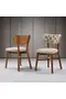 Magnolie Nussbaum Tisch & Adler Nussbaum Stuhl Set HDR1239