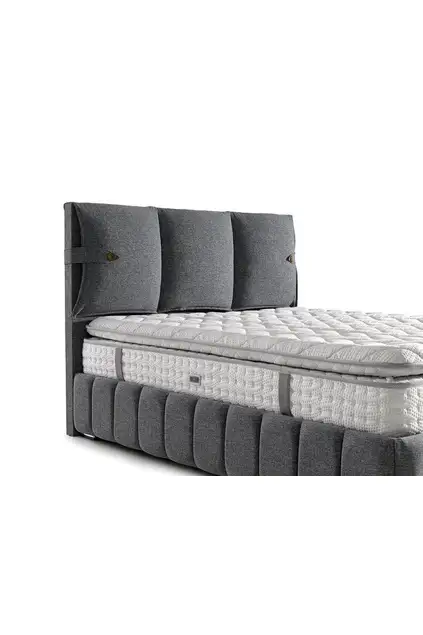 MD Groß 160x200 Doppelbett, Boxspringbett, Kopfteilsatz GM109