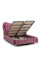 MD Paris 160x200 Double Bed, Base, Headboard Set GM107