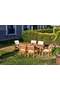 Dalya Wooden Table Chair Set ROY007