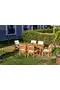 Dalya Wooden Table Chair Set ROY007
