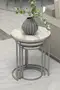 Zigon Couchtisch C Lux Silber