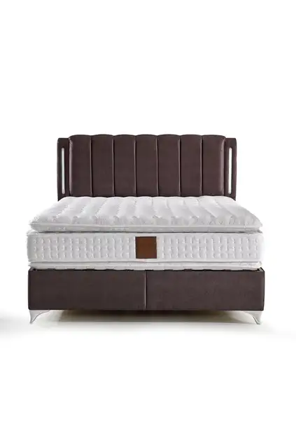 MD Double 150x200 Çift Kişilik Yatak, Baza, Başlık Seti GM108