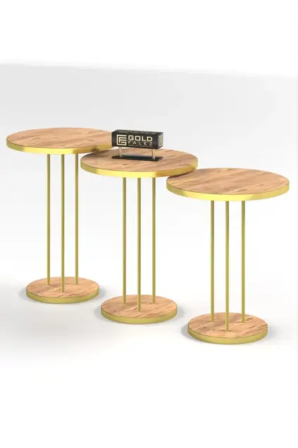 Gold Terra Zigon Coffee Table