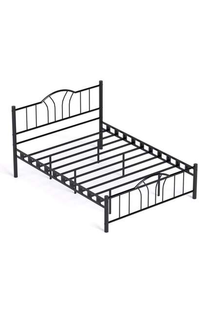 Bella Struttura Letto in Metallo 140x190 ARM142 Nero