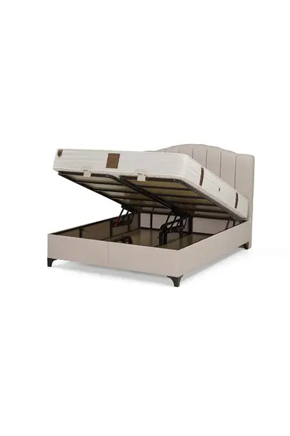MD Lucas 180x200 Double Bed, Base, Headboard Set GM170