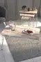 Nesting Table Square And Center Table Square Set Silver Efes Wire