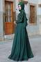 Işıl Evening Dress Emerald