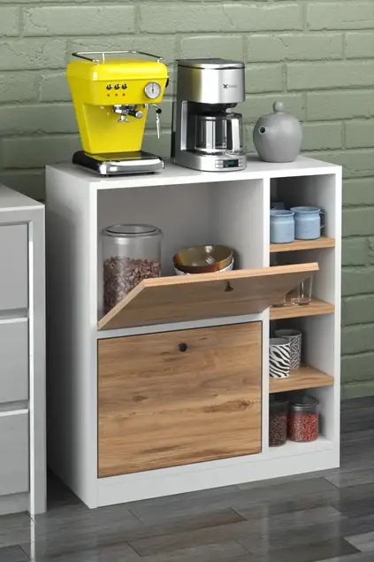 Coffee Corner Kitchen Shelf