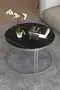 Center Couchtisch Single Silber Lux Special