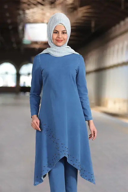 Set di jeans perla nera