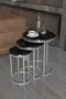 Zigon Couchtisch C Lux Double Silber