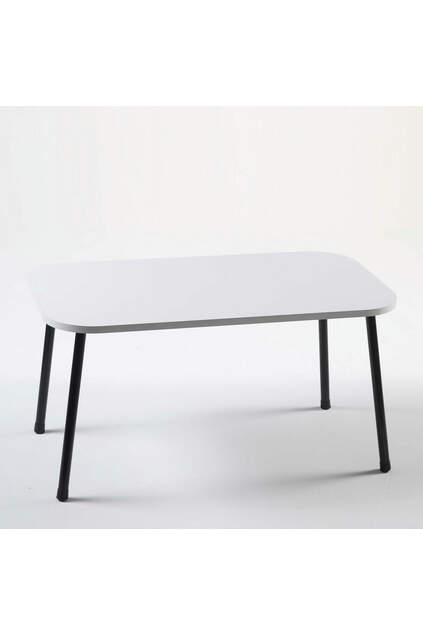 Center Table Kr Metal Leg White