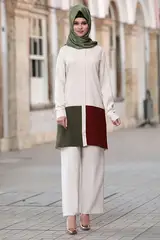 Set sari color cachi