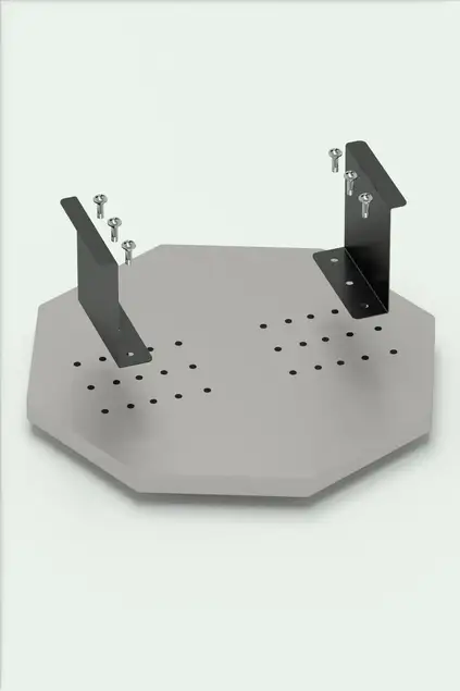 Dekorativer Beistelltisch Achteck