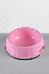 Cat and Dog Food/Water Bowl Large Pink