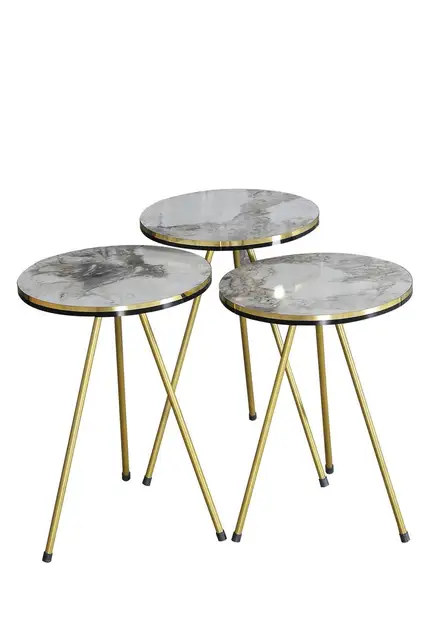 Nesting Table Gold Bendir Wire