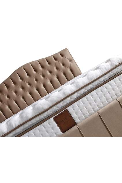 MD Elegance 160x200 Çift Kişilik Yatak, Baza, Başlık Seti GM106