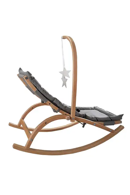 Portapacchi in legno antracite