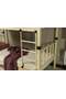 Metal Bunk Bed 90x190 ARM033 Cream