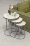 Zigon Couchtisch C Lux Double Silber