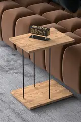 Wheeled Side Table Rectangle